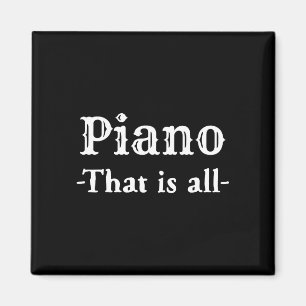 Piano som är en fin musik magnet