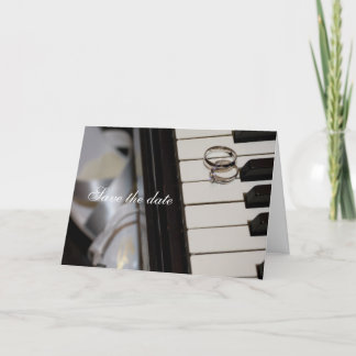 Piano - Spara datumkortet Meddelande