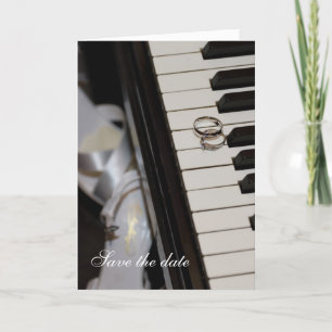 Piano - Spara datumkortet Meddelande