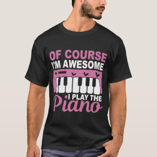 Piano-spelarpianotejen T Shirt
