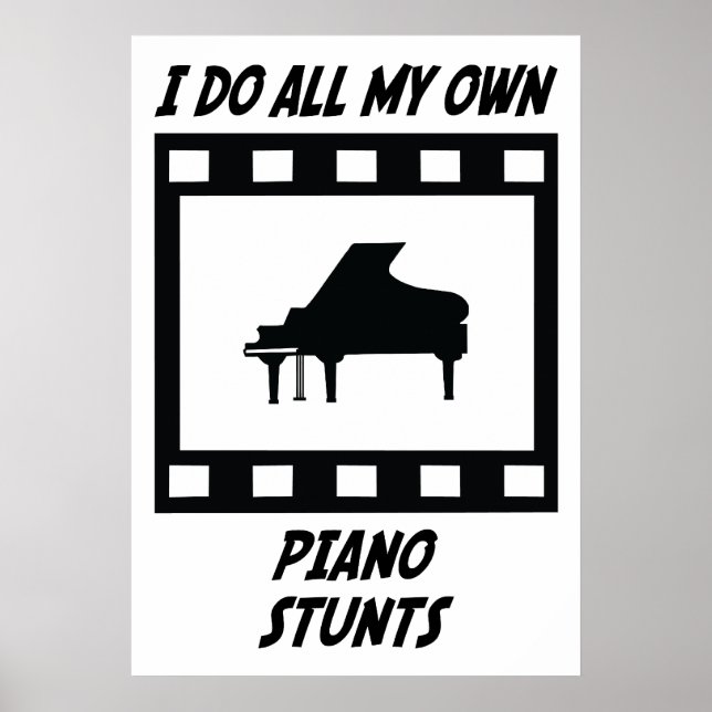 Piano Stunts Poster (Framsidan)