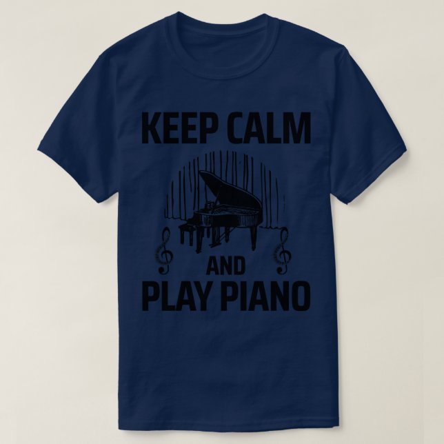piano t shirt (Design framsida)
