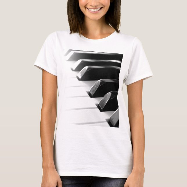 Piano T-shirt (Framsida)