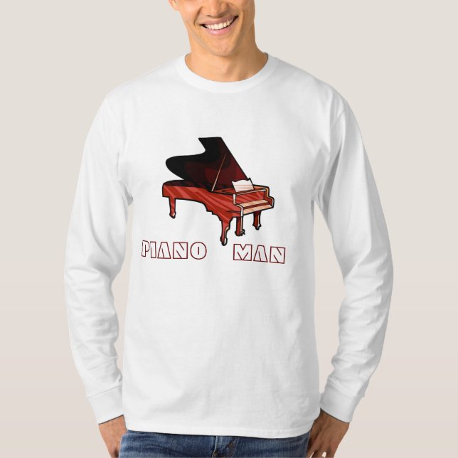 Piano T-shirt (Framsida)