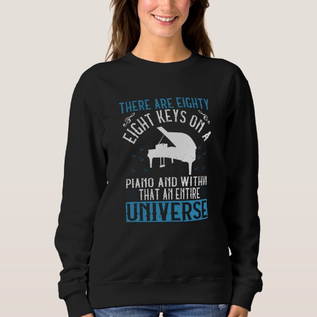 Piano - t shirt (Framsida)