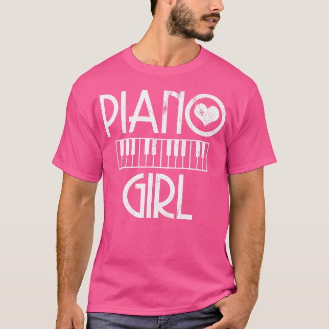 Piano T Shirt (Framsida)