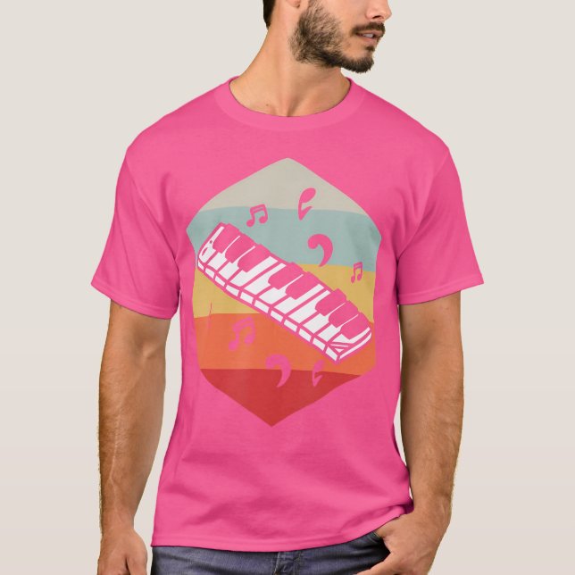 Piano T Shirt (Framsida)