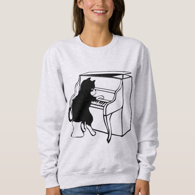 PIANO T-tröjor T Shirt (Framsida)