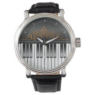 Piano Tangentbord Armbandsur