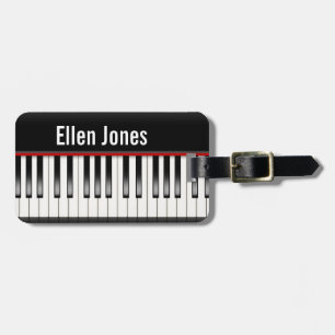 Piano tangentbord bagagebricka