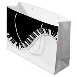 Piano Tangentbord Black and White Music Design