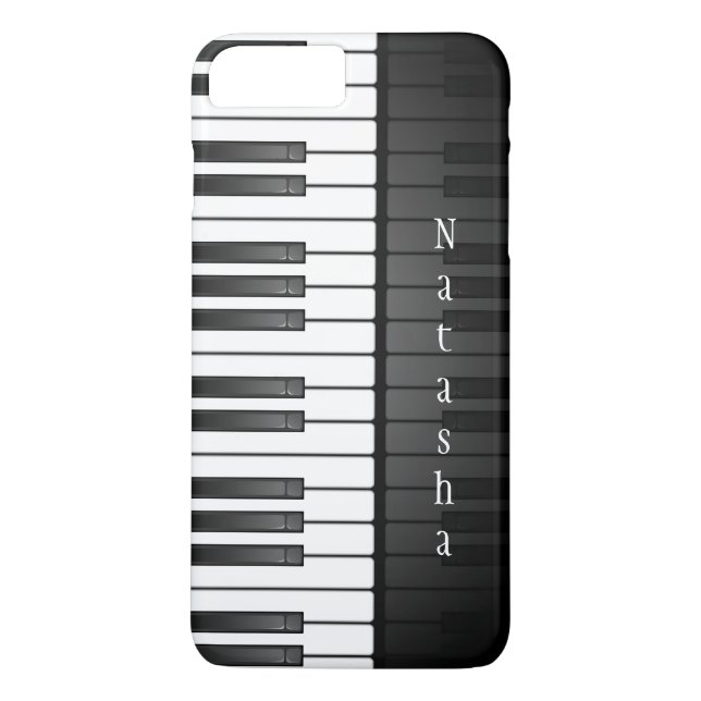 Piano Tangentbord Design Smartphone Fodral Case-Mate iPhone Skal (Baksida)
