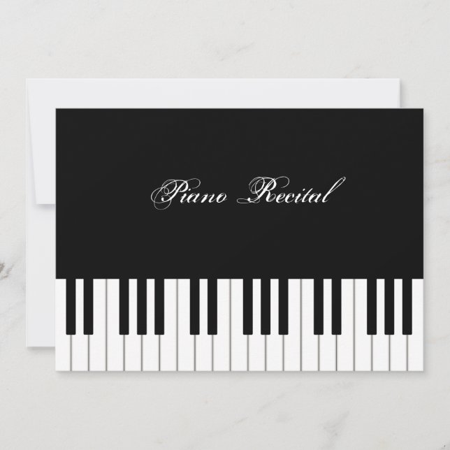 Piano Tangentbord Elegant Personlig Musician's (Framsida)