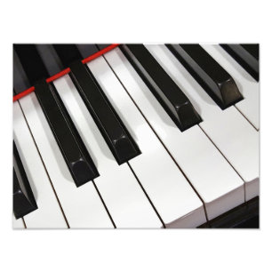 Piano Tangentbord Fototryck