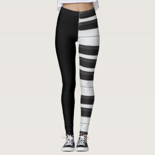 Piano tangentbord leggings