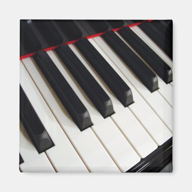 Piano Tangentbord Magnet (Framsidan)