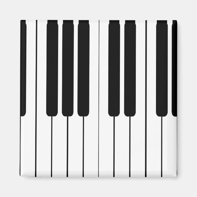 Piano Tangentbord Magnet 2 (Framsidan)