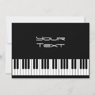 Piano Tangentbord-meddelande Meddelande
