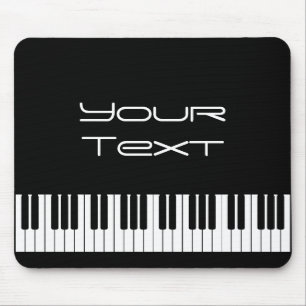 Piano Tangentbord Mousepad Musmatta