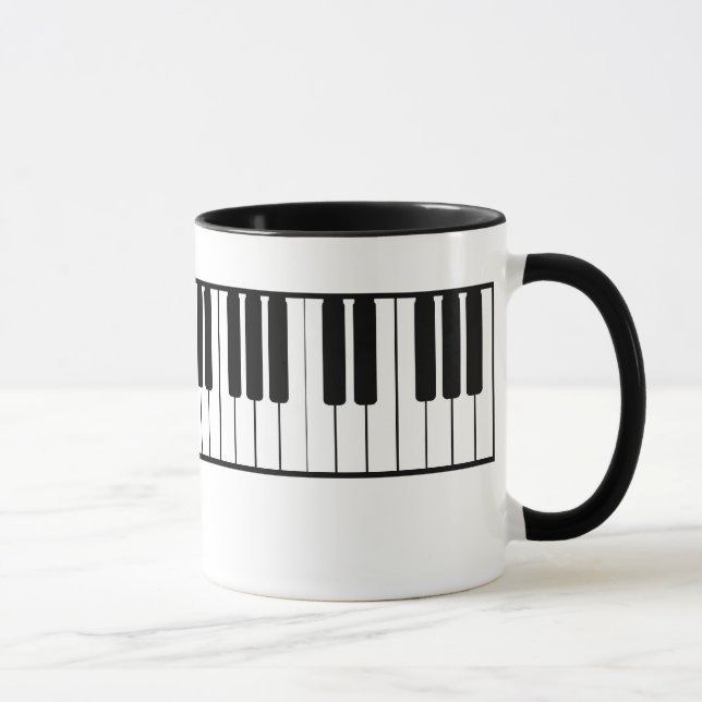 Piano Tangentbord Mugg (Höger)