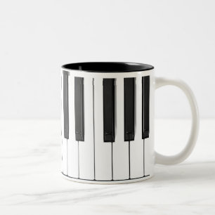 Piano Tangentbord Mugg