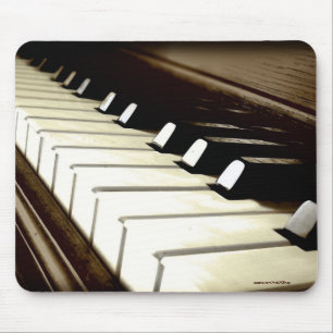 Piano Tangentbord Music-älskare Designer Mousemat Musmatta