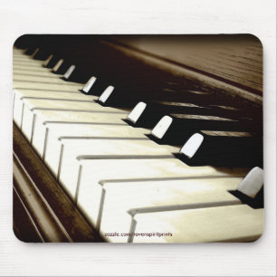 Piano Tangentbord Music-älskare Designer Mousemat Musmatta