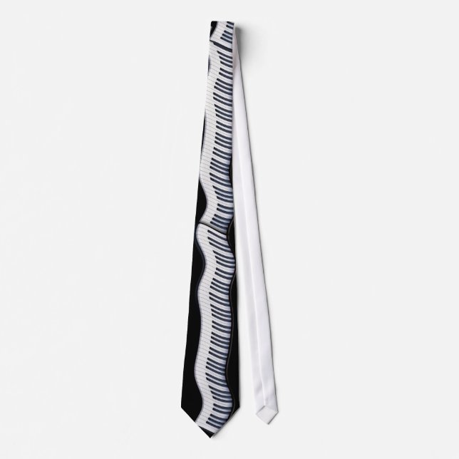 PIANO TANGENTBORD Music Älskare Neck Tie Slips (Framsida)