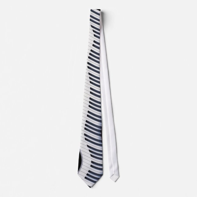 PIANO TANGENTBORD Music Älskare Neck Tie Slips (Framsida)