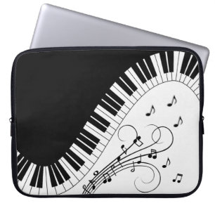 Piano Tangentbord Music Design Laptop Fodral