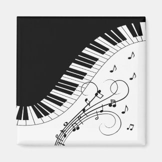 Piano Tangentbord Music Design Magnet