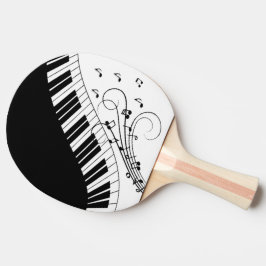 Piano Tangentbord Music Design Pingisracket