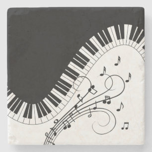 Piano Tangentbord Music Design Stenunderlägg