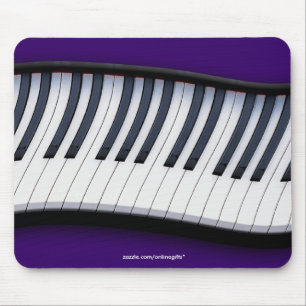 Piano Tangentbord Music-Theme Mousepad Musmatta