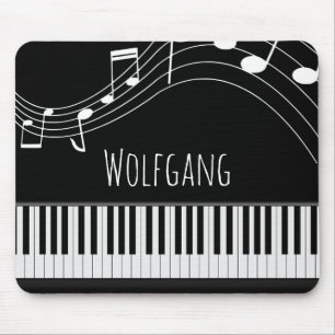 Piano Tangentbord & Musik noter Musmatta