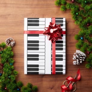 Piano tangentbord musiker presenter jumbo novelty presentpapper