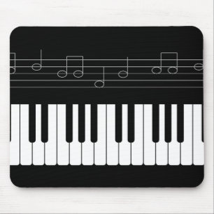 Piano tangentbord musmatta