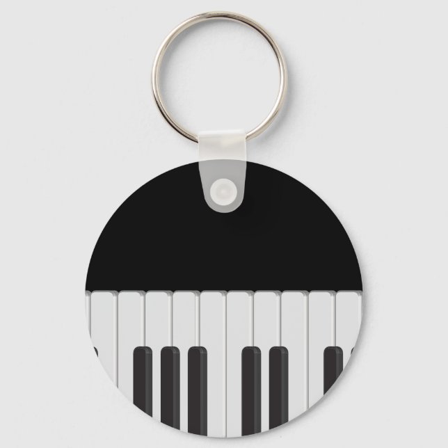 Piano tangentbord nyckelring (Framsida)