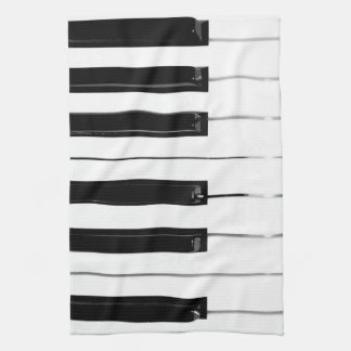 Piano Tangentbord Nycklar Kökshandduk