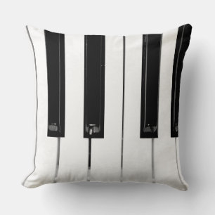 Piano Tangentbord Nycklar Kudde