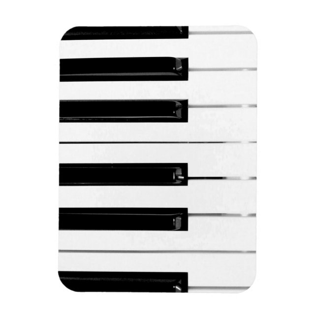 Piano Tangentbord Nycklar Magnet (Vertikal)