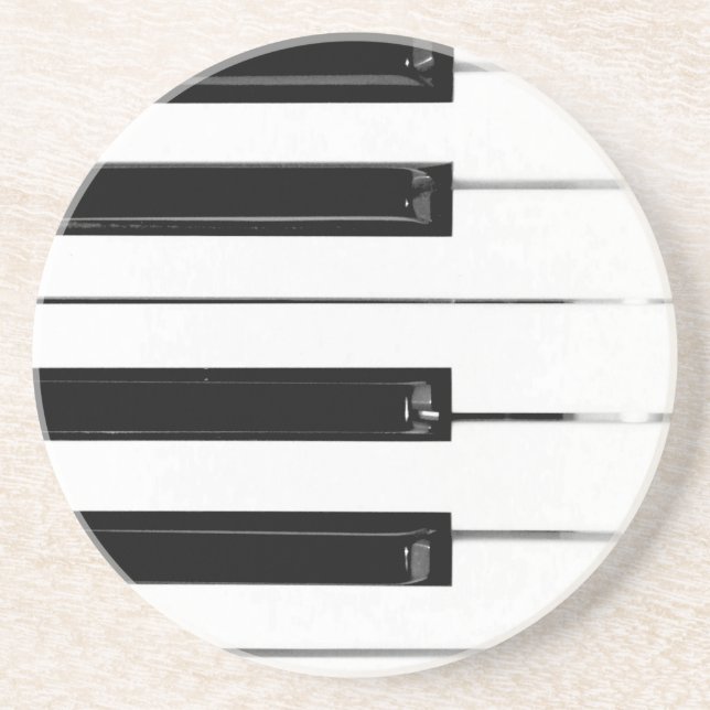 Piano Tangentbord Nycklar Underlägg (Framsidan)