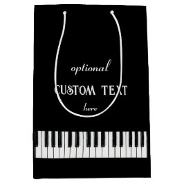 Piano Tangentbord och anpassade, svart och vit