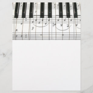 Piano Tangentbord och Musik noter