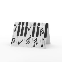 Piano Tangentbord Personlig 21:a födelsedagen