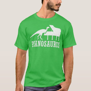 Piano Tangentbord Pianosaurus T Shirt