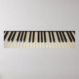 Piano Tangentbord Poster