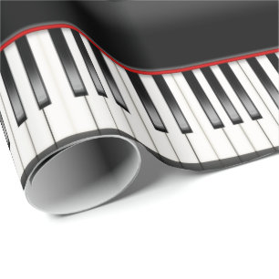 Piano tangentbord presentpapper