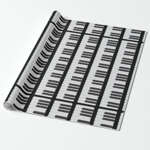 Piano tangentbord presentpapper