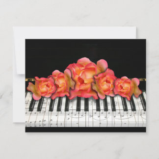 Piano Tangentbord Ro och Musik noter